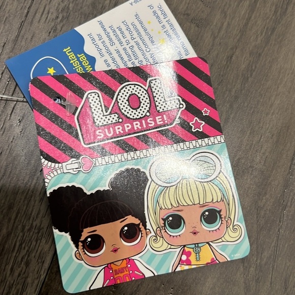 NWT L.O.L. surprise fleece like plush girls robe - Picture 5 of 5